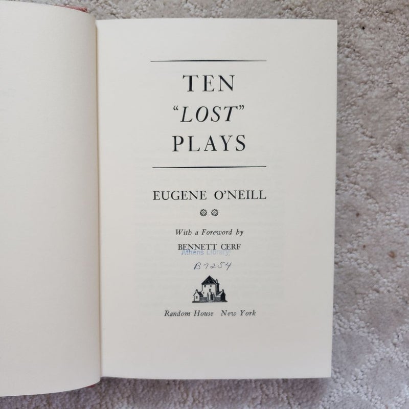 Ten Lost Plays (1st Printing, 1964)