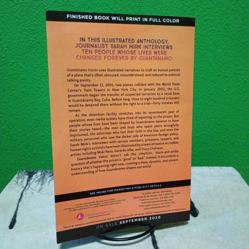 Guantanamo Voices - Advance Reader Copy