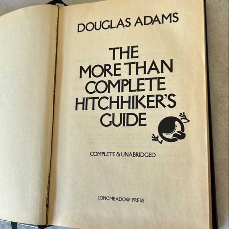 The More Than Complete Hitchhiker’s Guide