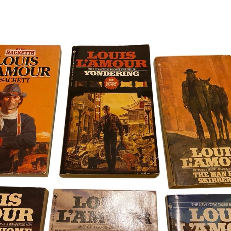 Lot Of 6 Sackett Long Ride Home Yondering