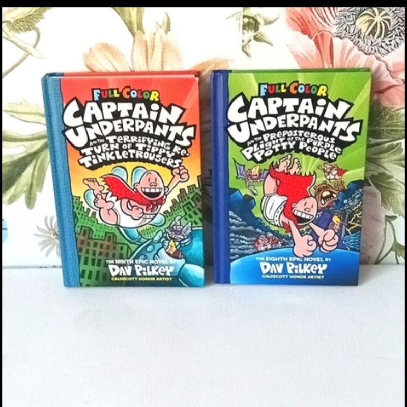 Captain underpants books (2)