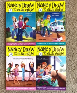 ‼️Nancy Drew and the Clue Crew - Books 1-4