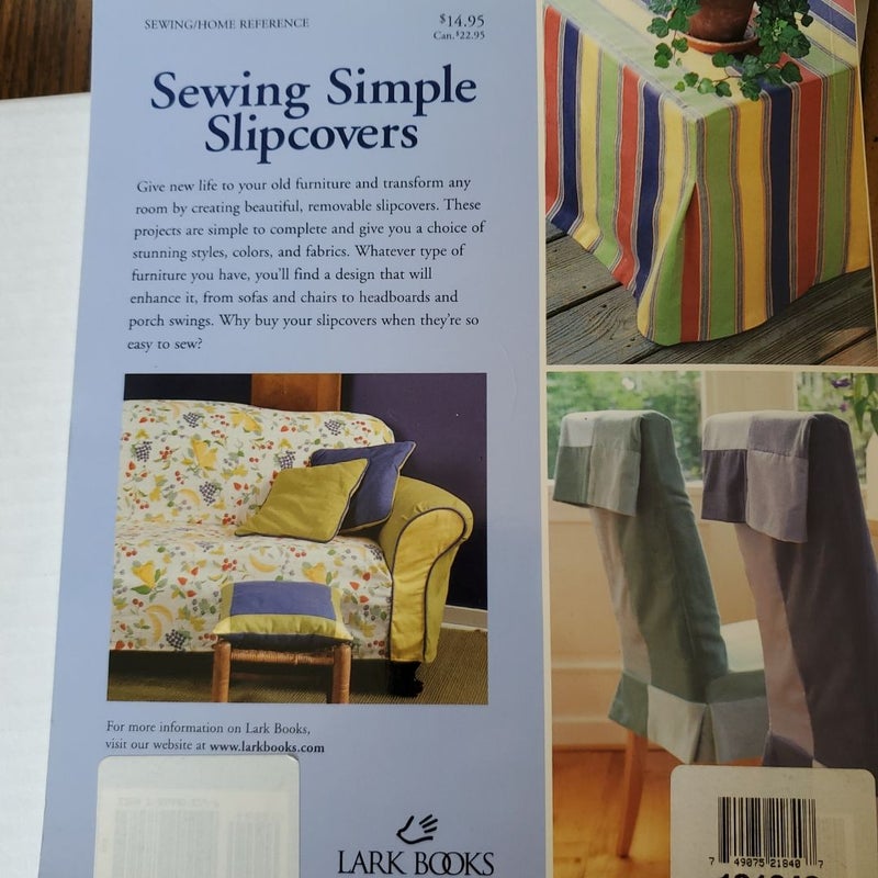 Sewing Simple Slipcovers