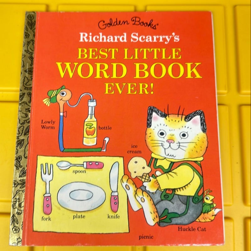 Richard Scarry's Best Little Word Book Ever