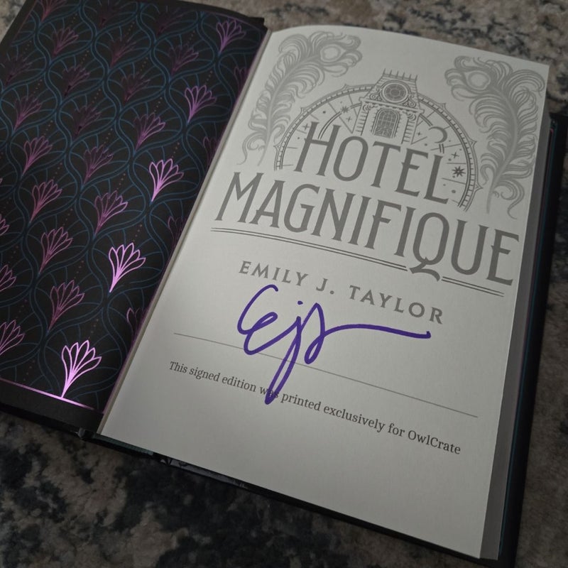 Hotel Magnifique Owlcrate edition signed