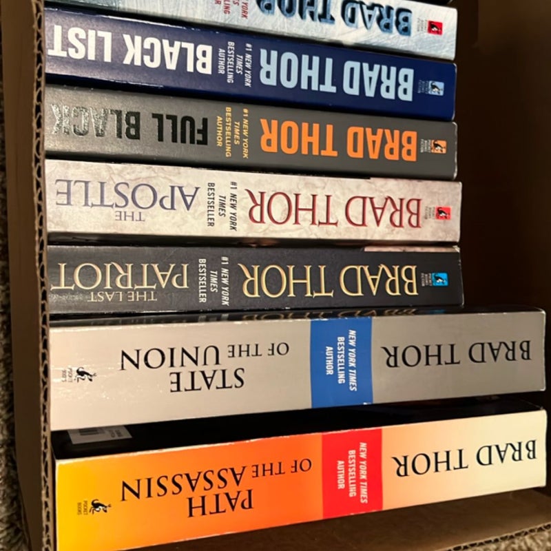 Brad Thor series (15 books) 