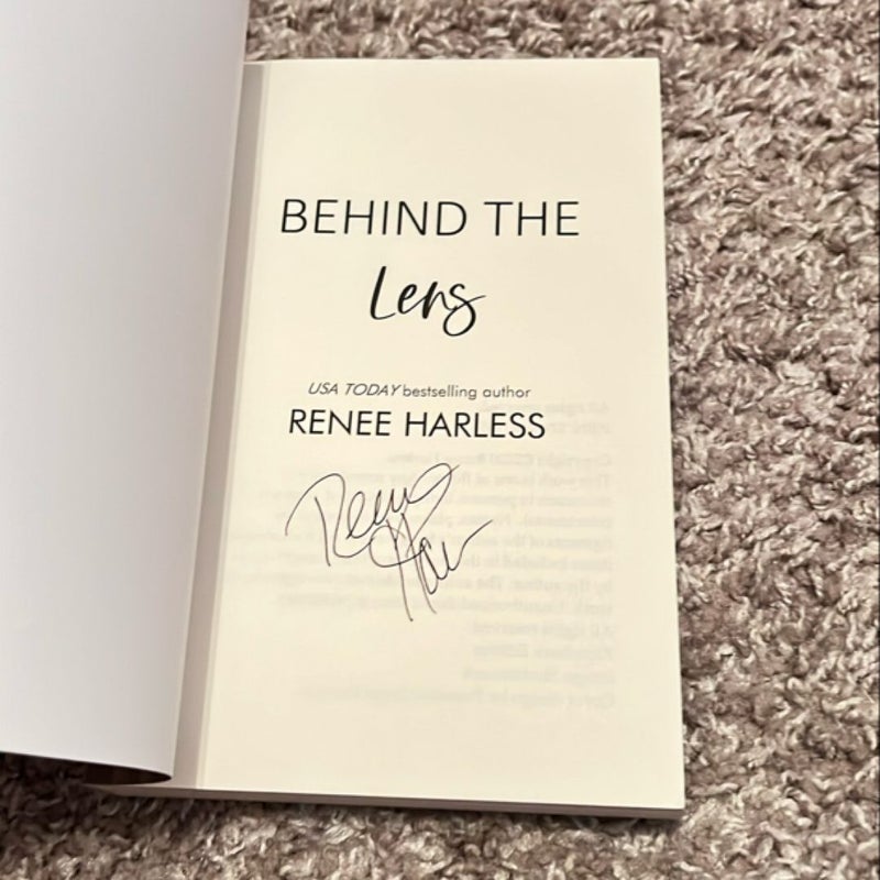 Behind the Lens (signed)
