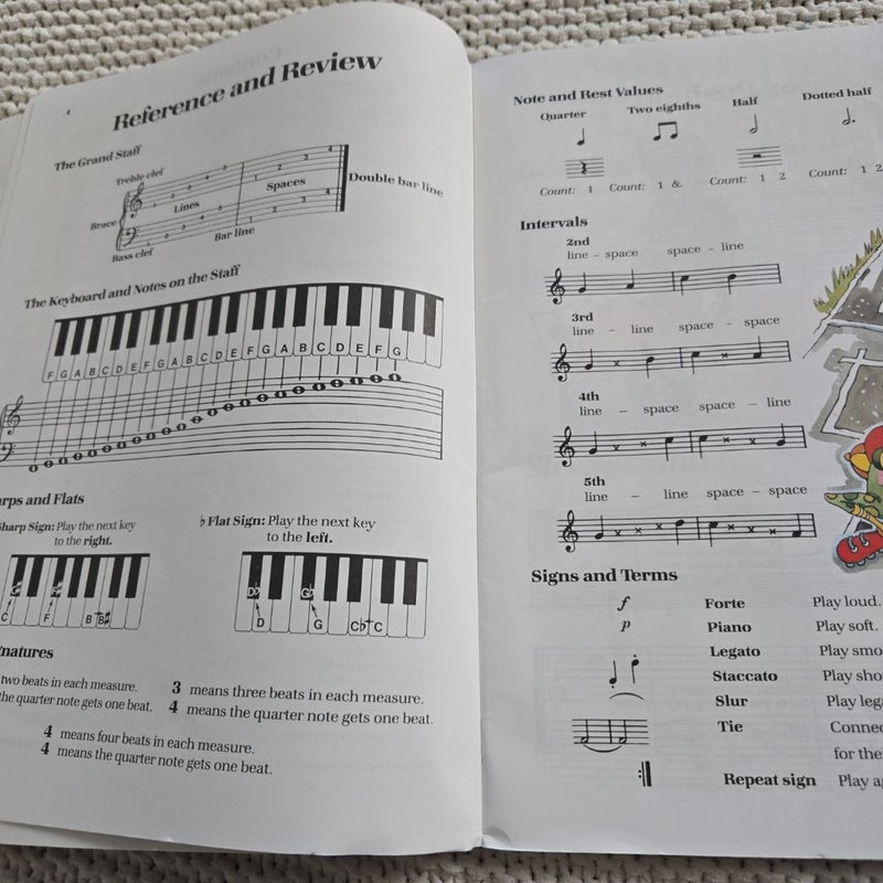 Set of 4 Bastien Piano Basics,- Theory, Technical, Performance and Piano Music Sheet Books -Level 1