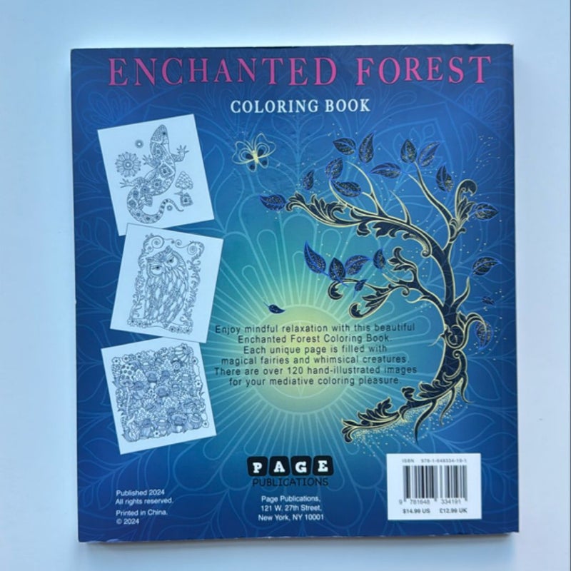 Enchanted Forest Coloring Book