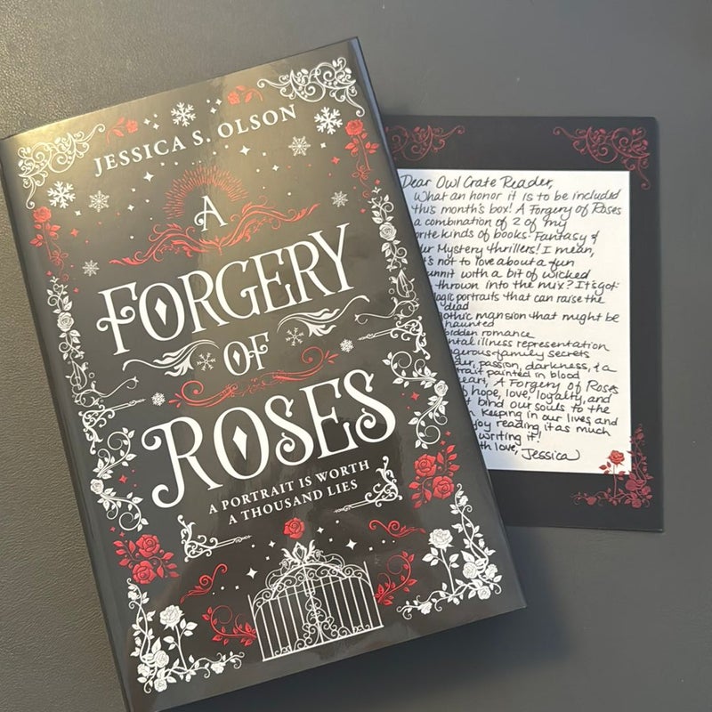A Forgery of Roses | Owlcrate Edition | Author Signed 