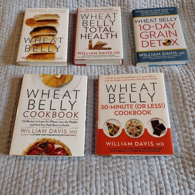 Wheat Belly book collection by William Davis, MD