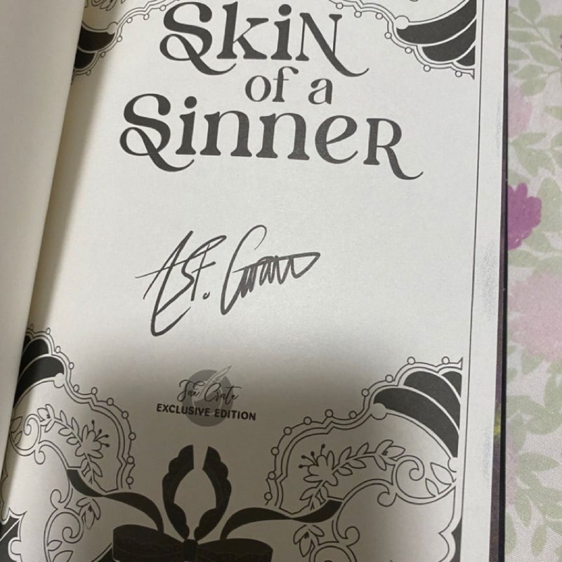 Skin of a sinner