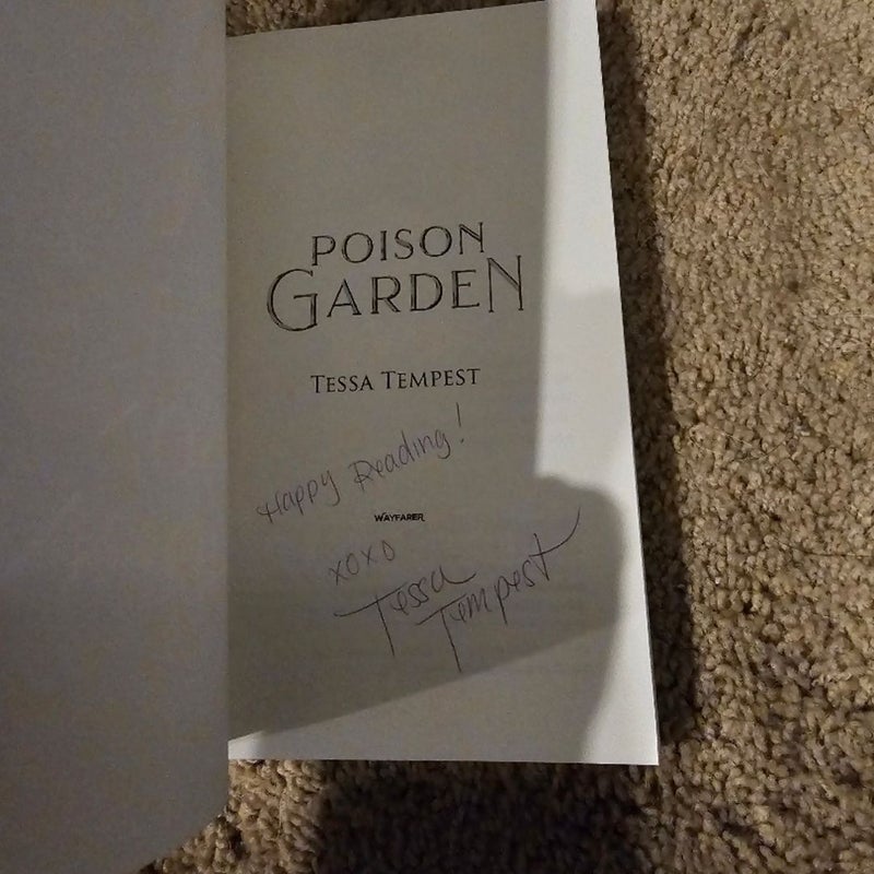 Signed - Poison Garden