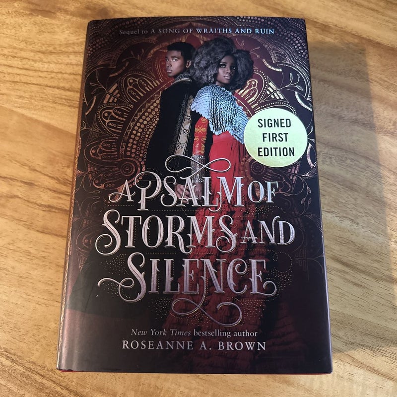 A Psalm of Storms and Silence (Signed)