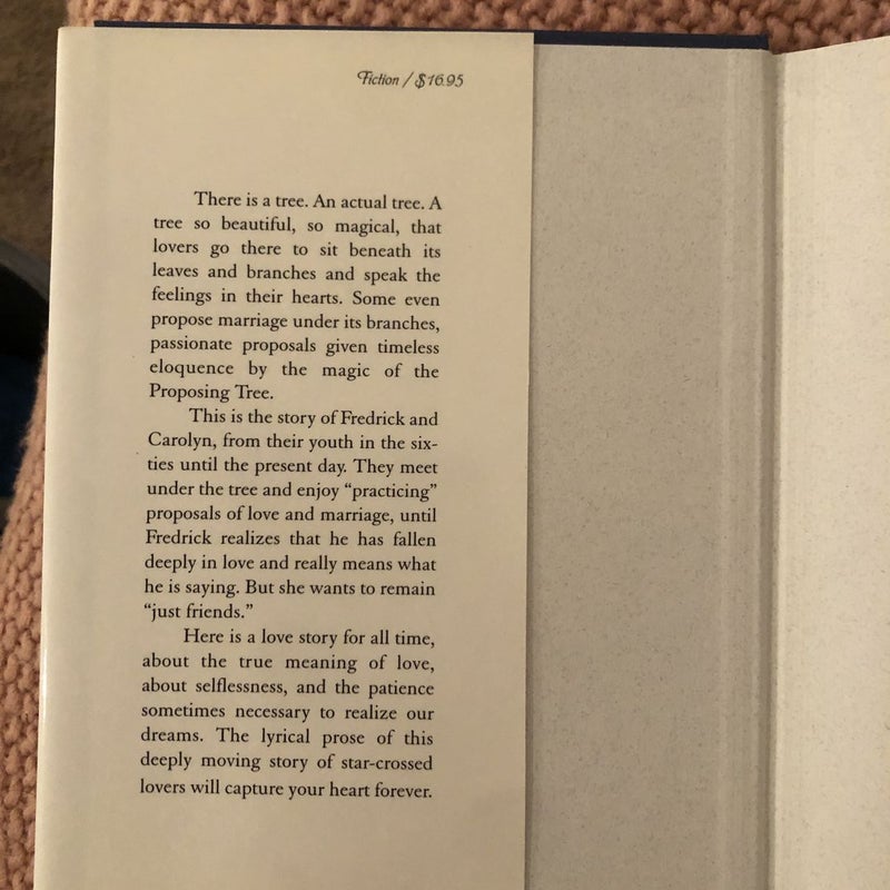 The proposing tree by james f twyman hardcover pangobooks