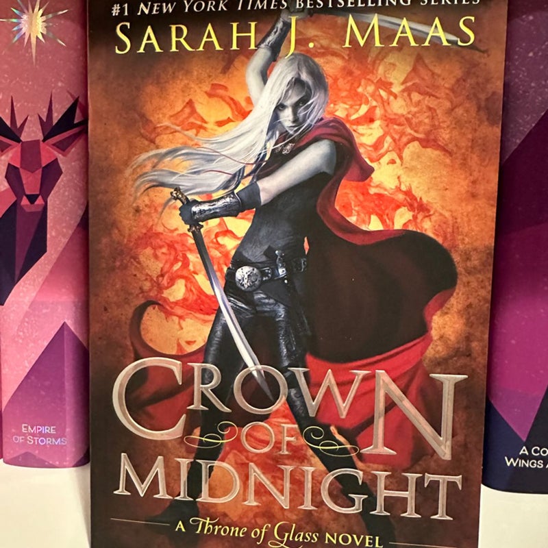 Crown of Midnight PAPERBACK NEW Throne of Glass Series 