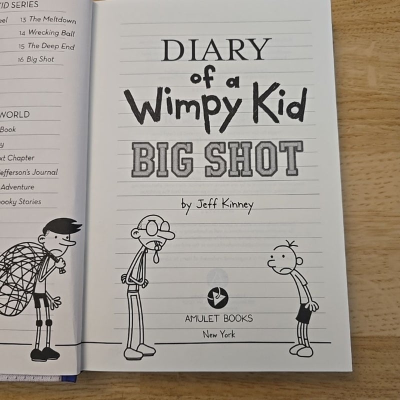 Big Shot (Diary of a Wimpy Kid Book 16)