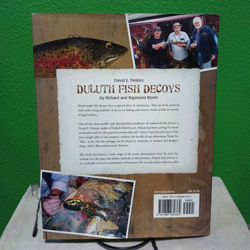 Signed - Duluth Fish Decoys by David E. Perkins