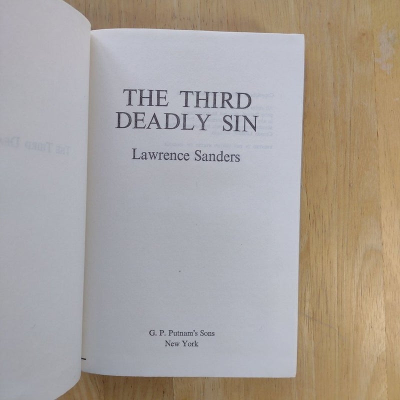 The Third Deadly Sin