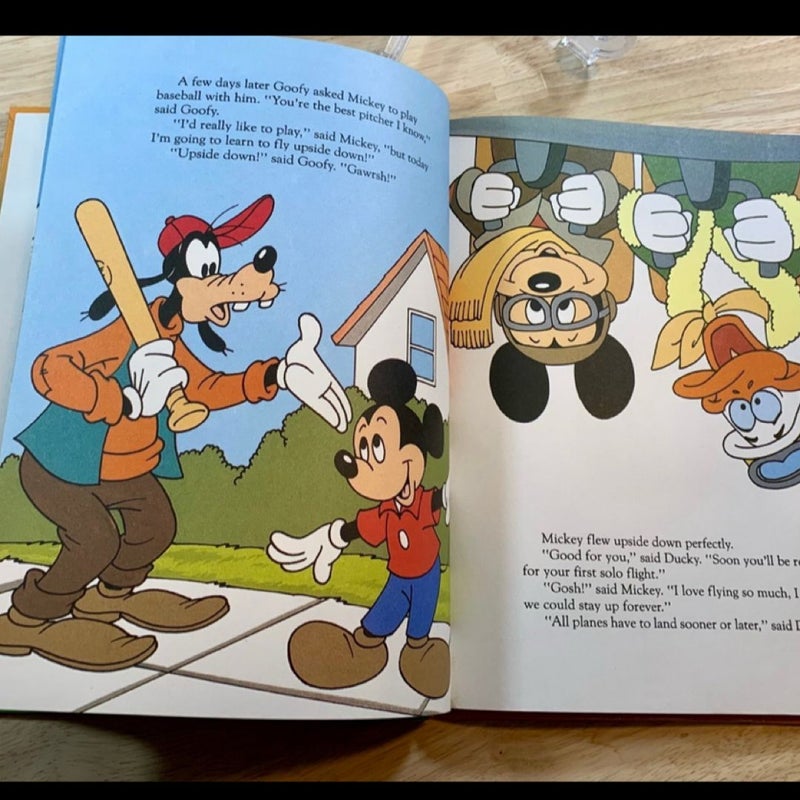Mickey Mouse Stories Book - Vintage 1989