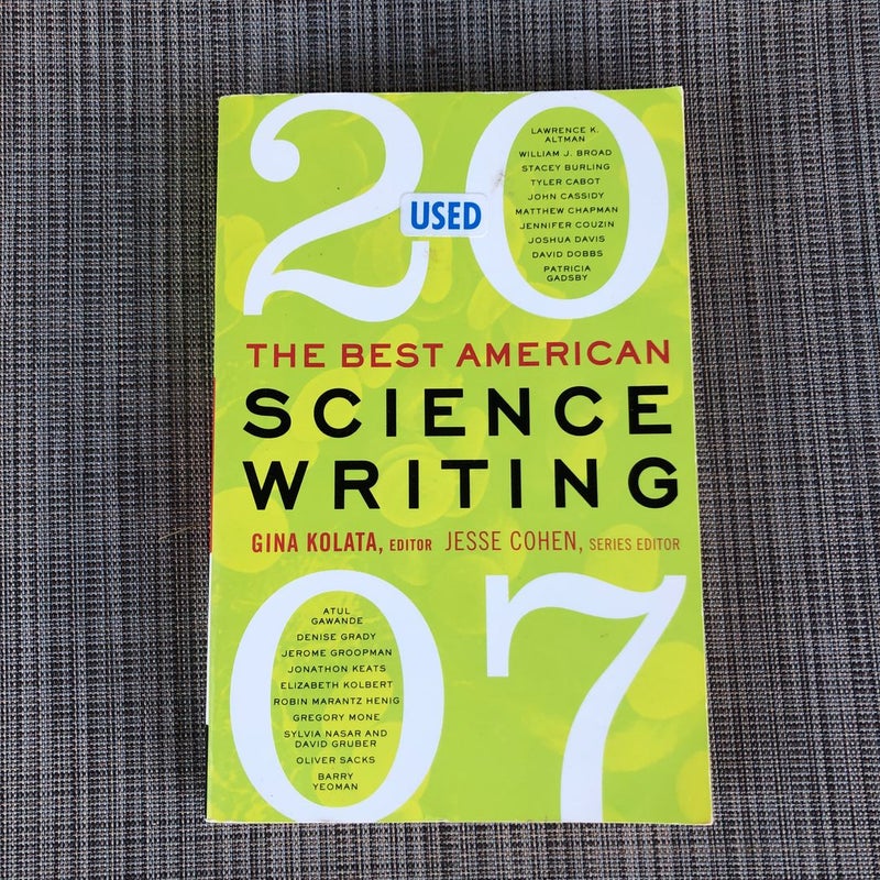 The Best American Science Writing 2007