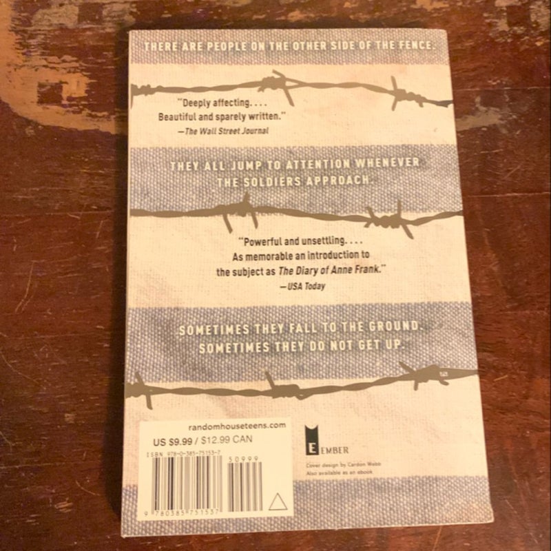 THE BOY IN THE STRIPED PAJAMAS- 10th Anniversary Trade Paperback