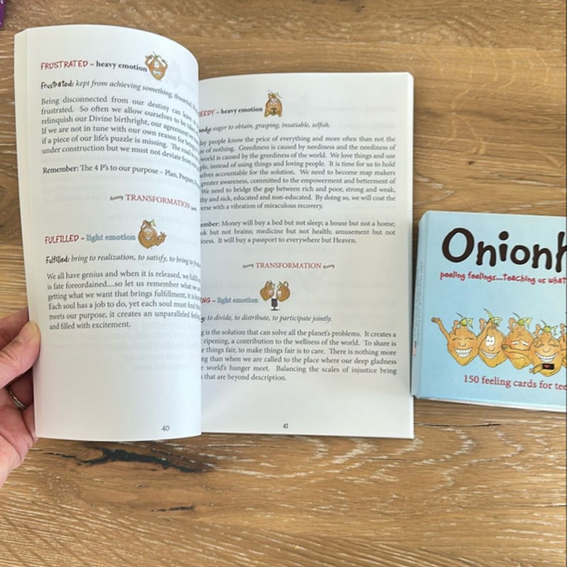 Onionhead Teen and Adult Dictionary of 150 Emotions