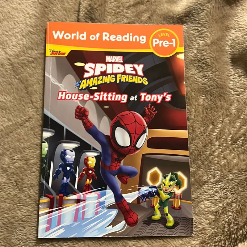 World of Reading: Spidey and His Amazing Friends Housesitting at Tony's