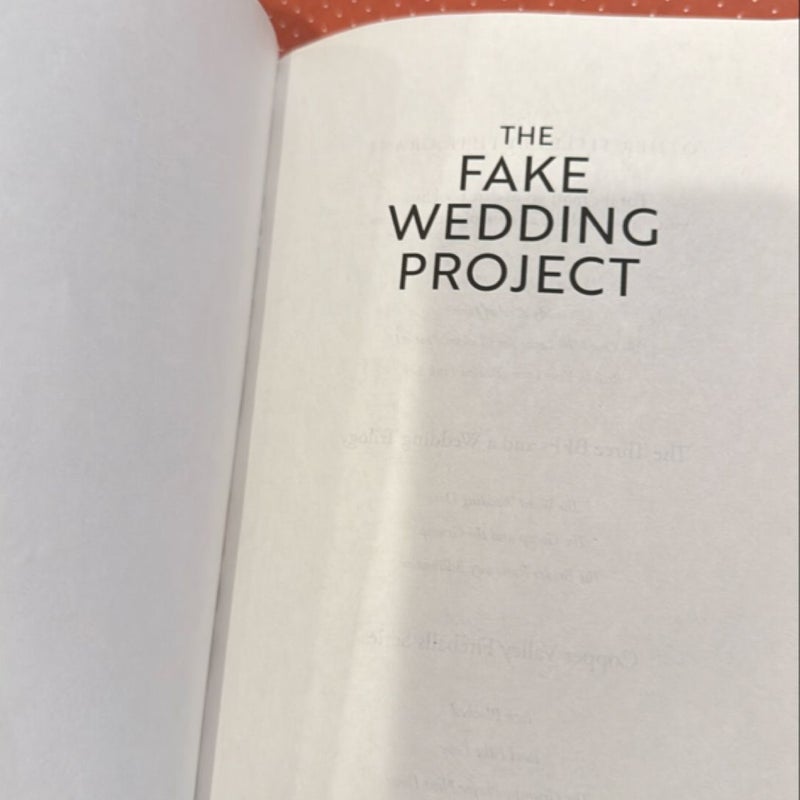 The Fake Wedding Project