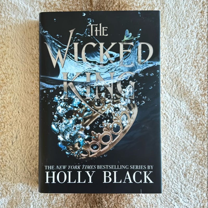 The Wicked King *Barnes and Noble Exclusive Edition* *Hardcover* *Out of Print*