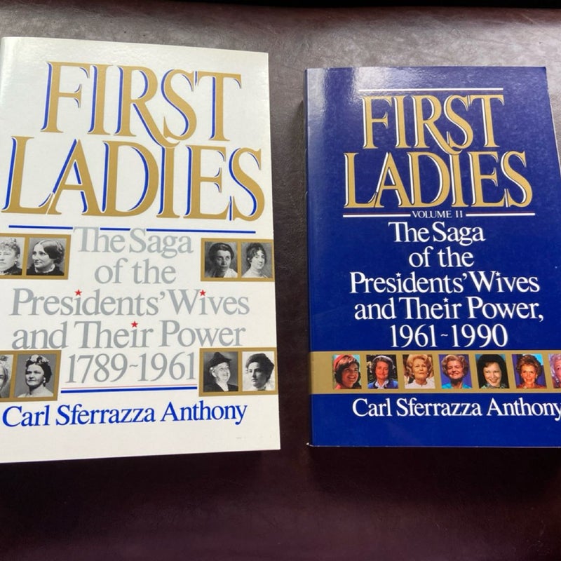 LOT of 2: First Ladies Volumes 1&2