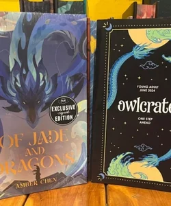 Of jade and dragon owlcrate unopened signed.