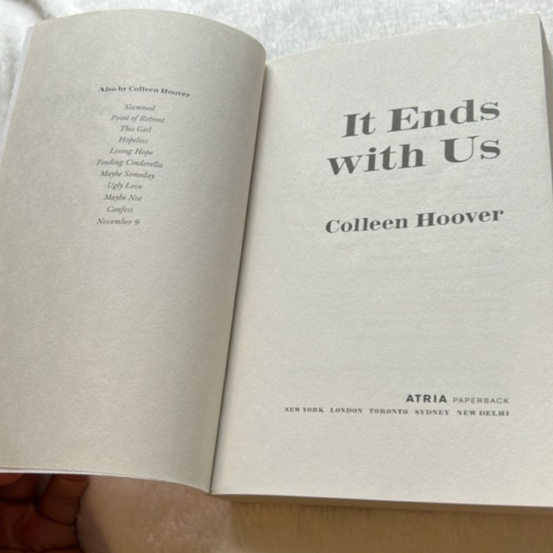 It Ends with Us