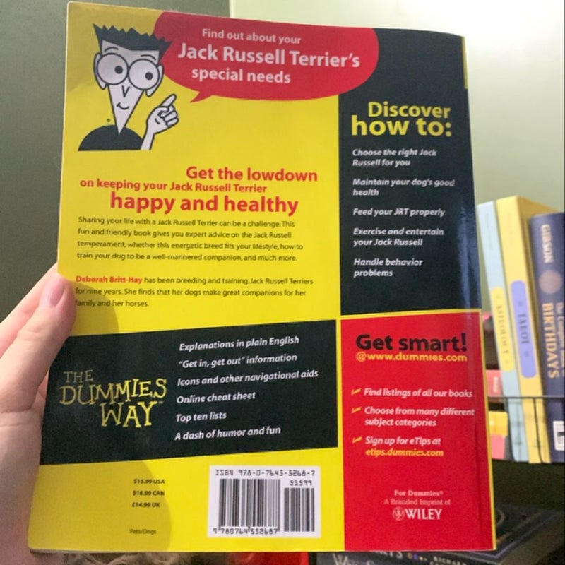 Jack Russell Terriers for Dummies