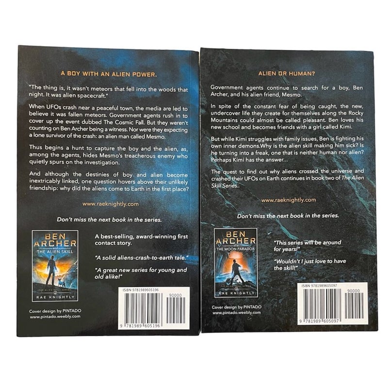 Ben Archer Alien Skill Series Books 1-2: The Cosmic Fall & The Alien Skill