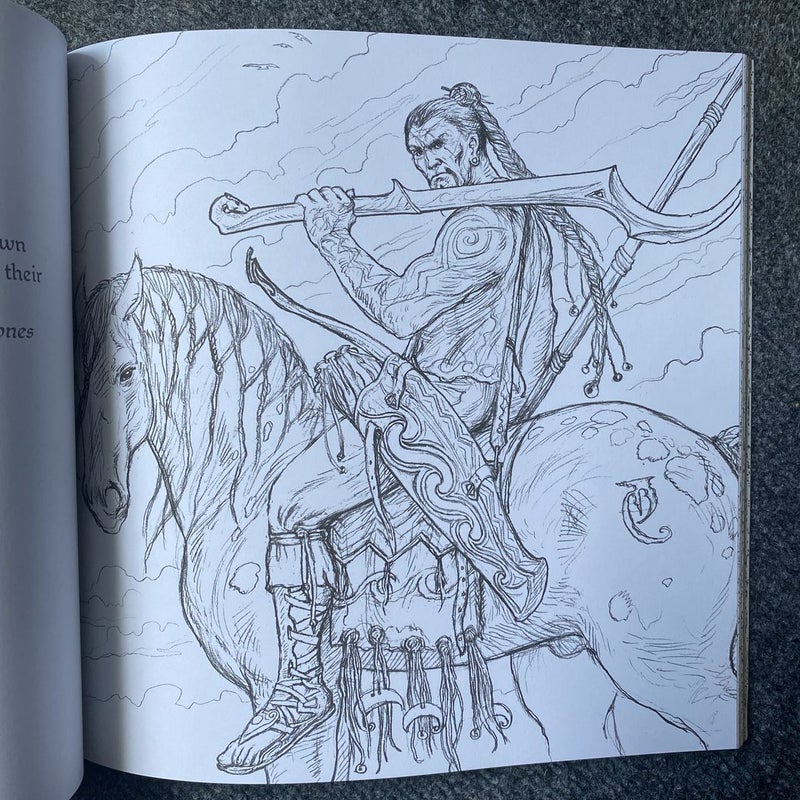 The Official a Game of Thrones Coloring Book