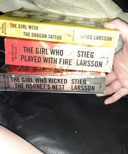 Millennium Trilogy (Girl with the Dragon Tattoo, Girl Who Played with Fire, and Girl Who Kicked the Hornet's Nest)