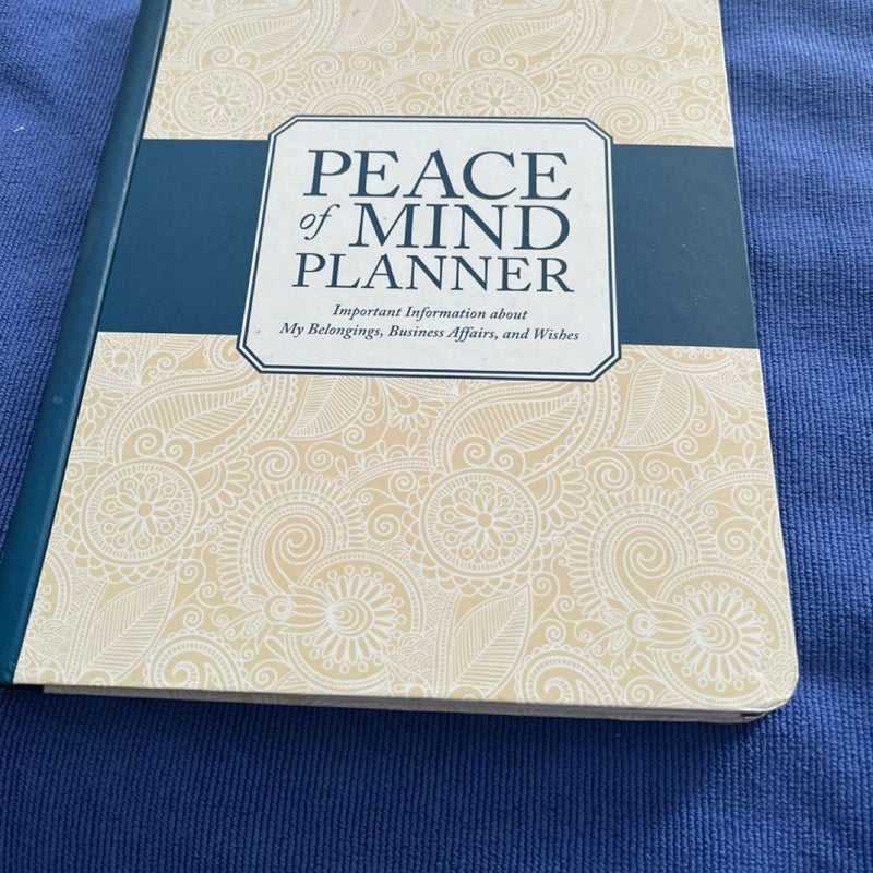 Peace of Mind Planner 