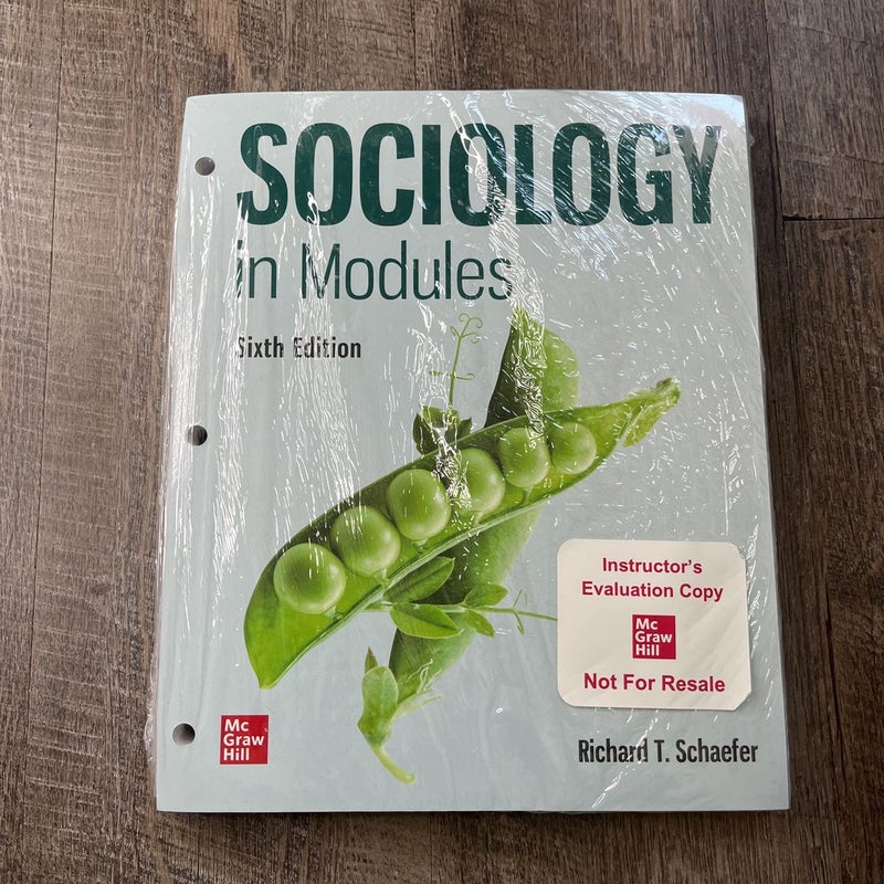 Looseleaf for Sociology in Modules