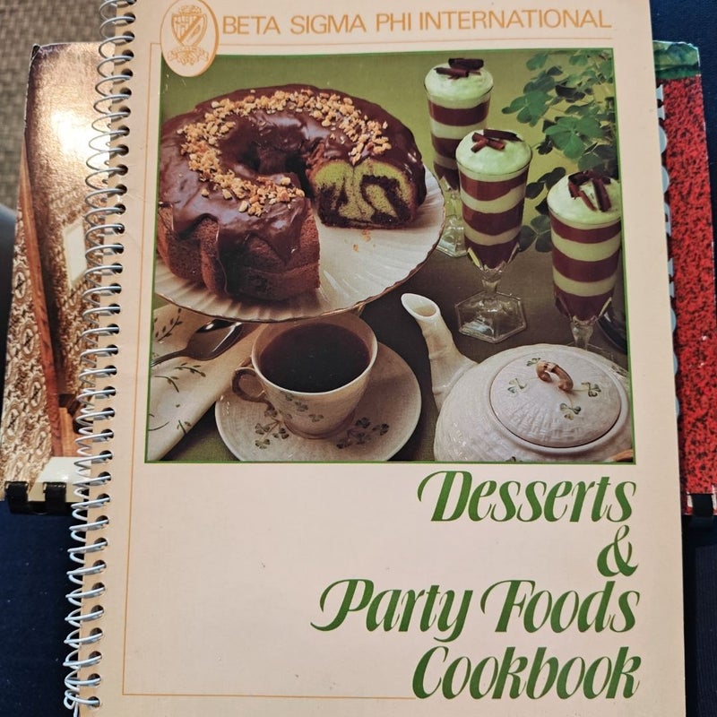 Desserts and Party Foods Cookbook