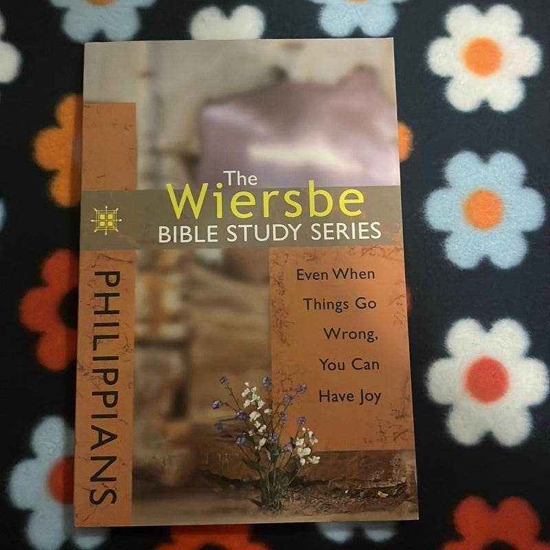 The Wiersbe Bible Study Series: Philippians