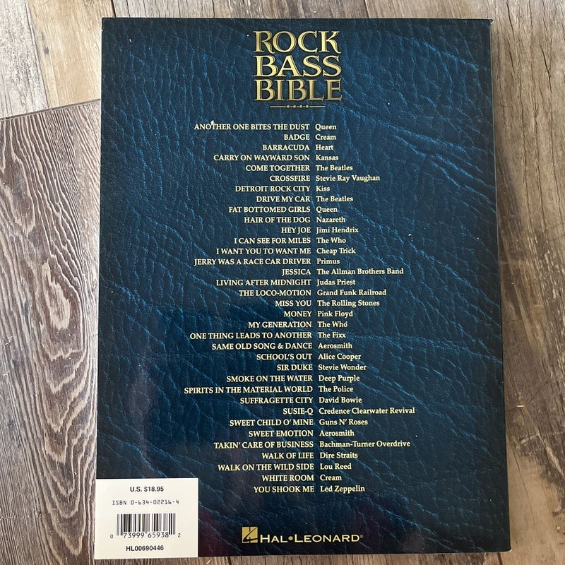 Rock Bass Bible 