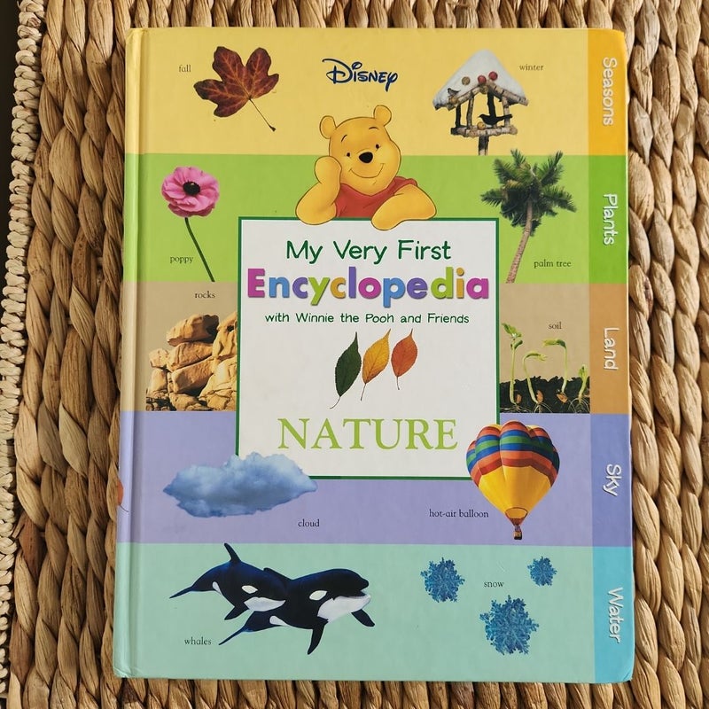絵本+児童書 Disney - MyVery First Encyclopedia Nature Disney My Very First Encyclopedia With Winnie the Pooh and Friends