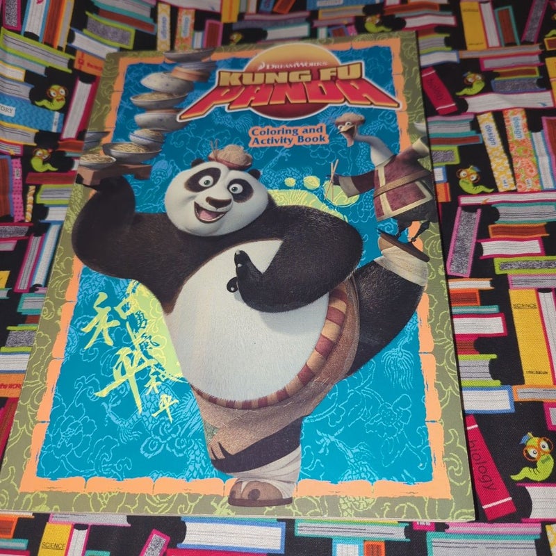 DreamWorks Kung Fu Panda Coloring & Activity Book