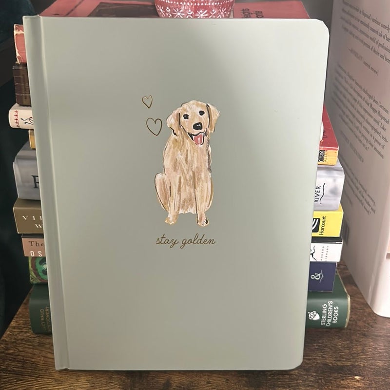 Stay Golden Lined Journal