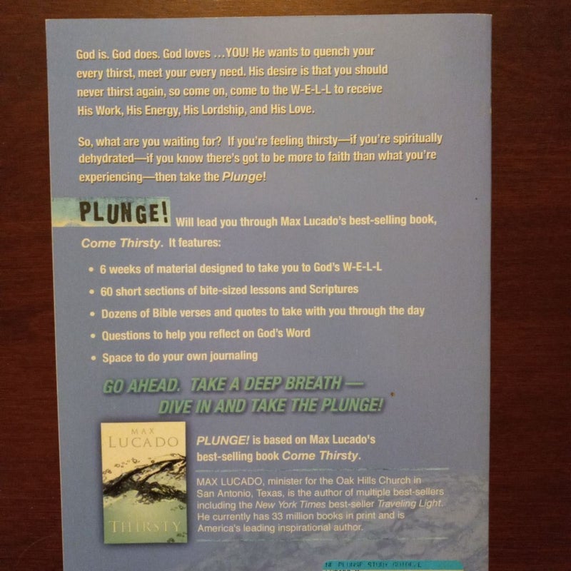 Plunge!  Study Guide 