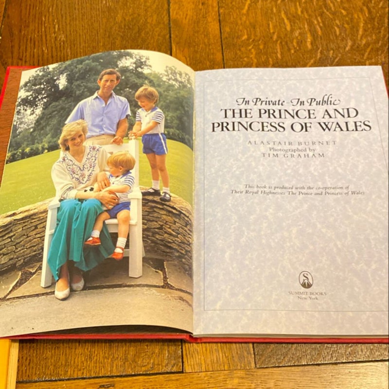 The Prince and Princess of Wales.  