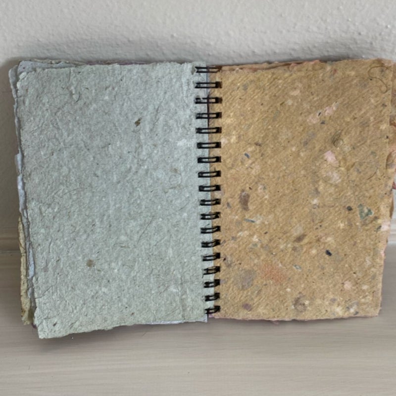 Rainbow Notebook, Handmade 