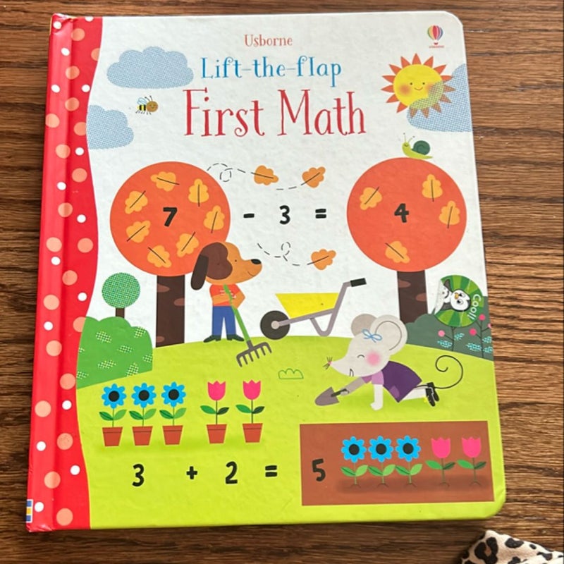 Lift-The-Flap First Math