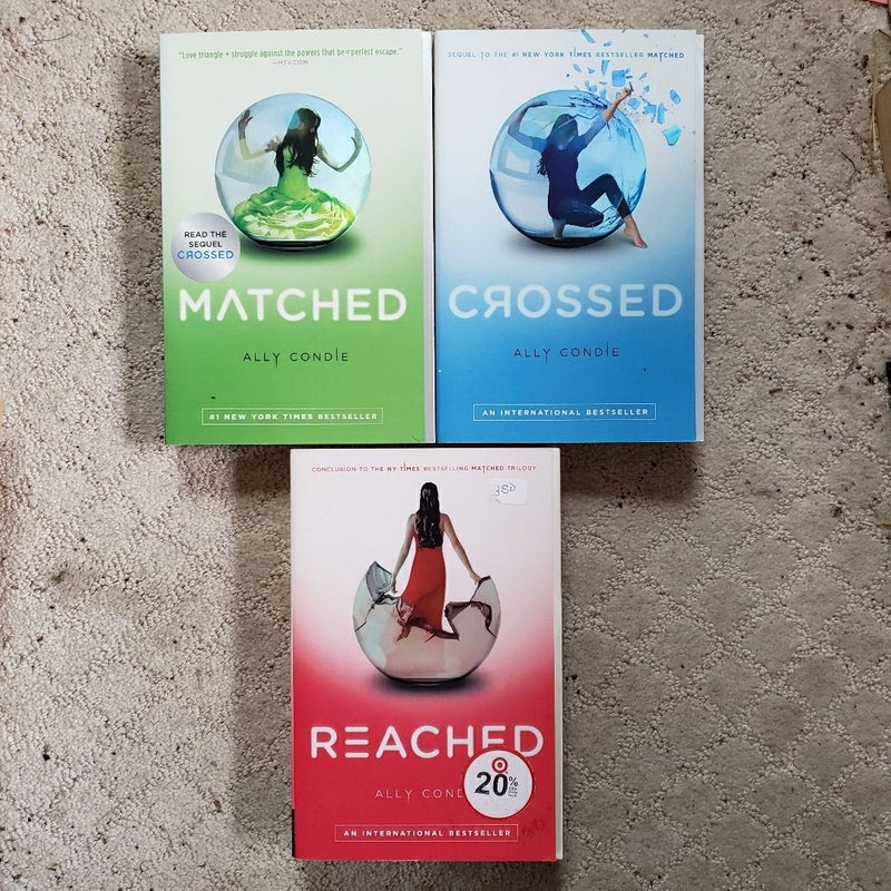 Matched, Crossed & Reached Trilogy Complete Set 